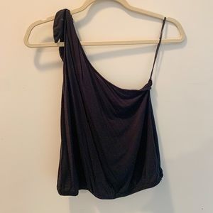 American Eagle one shoulder Black tops, Size S.